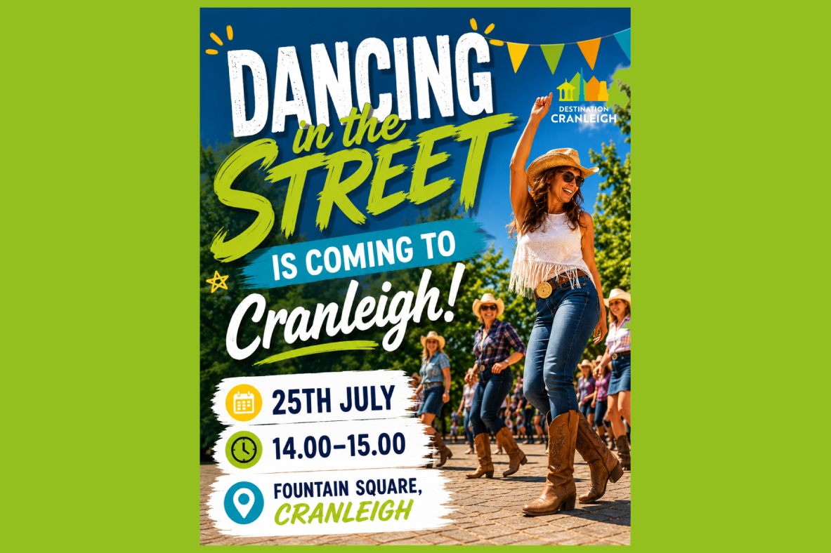 Dancing in the street of Cranleigh